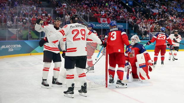 Canada Dominates Czechia 5-0 in Olympic Opener: Binnington Shines